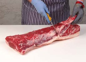 Larder Trim Sirloin Meat Cut Spec Step 1